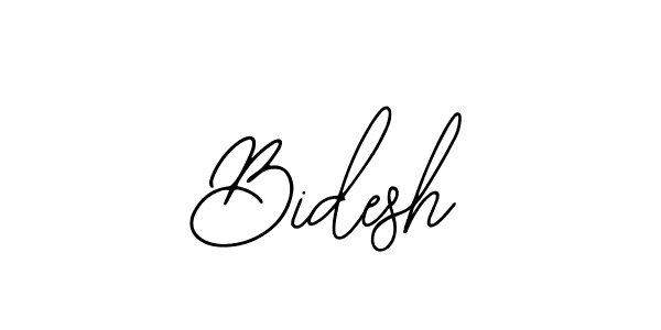 The best way (Bearetta-2O07w) to make a short signature is to pick only two or three words in your name. The name Bidesh include a total of six letters. For converting this name. Bidesh signature style 12 images and pictures png