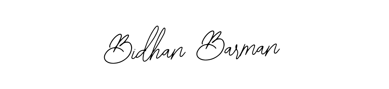 Also we have Bidhan Barman name is the best signature style. Create professional handwritten signature collection using Bearetta-2O07w autograph style. Bidhan Barman signature style 12 images and pictures png