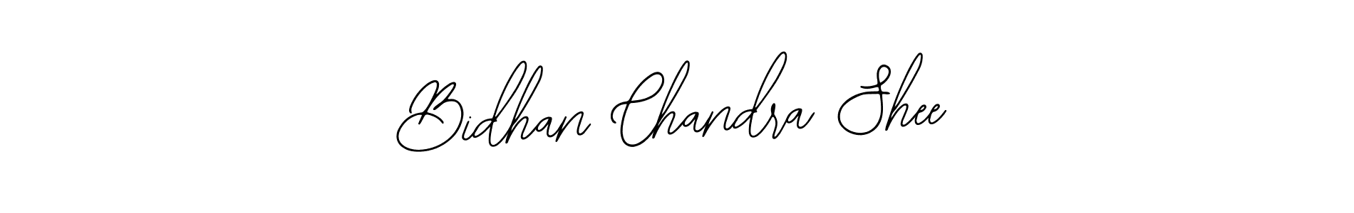 Design your own signature with our free online signature maker. With this signature software, you can create a handwritten (Bearetta-2O07w) signature for name Bidhan Chandra Shee. Bidhan Chandra Shee signature style 12 images and pictures png