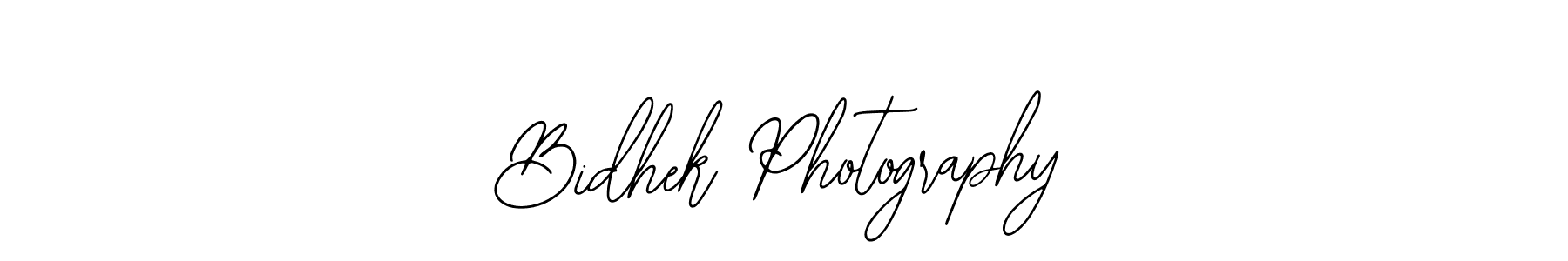 Use a signature maker to create a handwritten signature online. With this signature software, you can design (Bearetta-2O07w) your own signature for name Bidhek Photography. Bidhek Photography signature style 12 images and pictures png