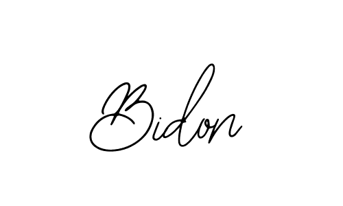 How to Draw Bidon signature style? Bearetta-2O07w is a latest design signature styles for name Bidon. Bidon signature style 12 images and pictures png