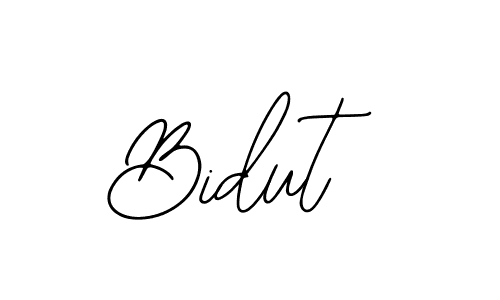 The best way (Bearetta-2O07w) to make a short signature is to pick only two or three words in your name. The name Bidut include a total of six letters. For converting this name. Bidut signature style 12 images and pictures png