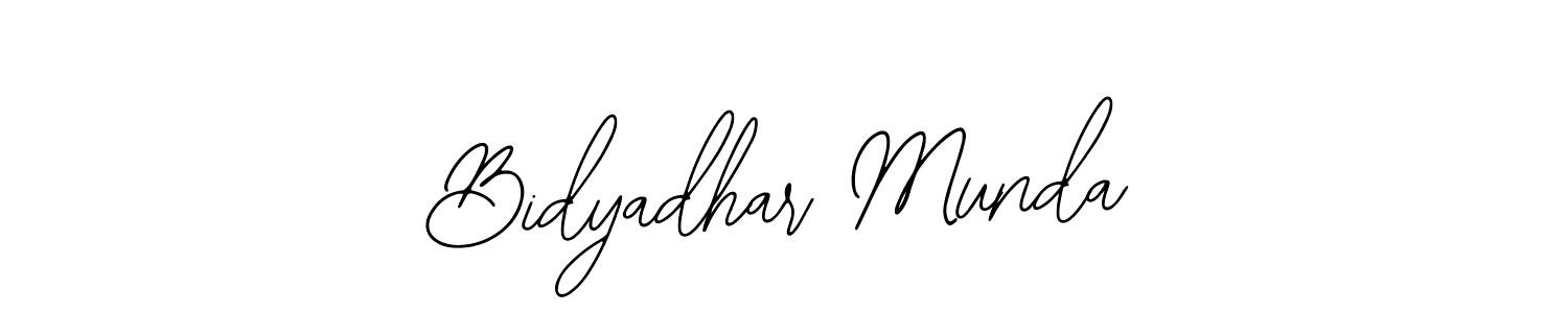 Also we have Bidyadhar Munda name is the best signature style. Create professional handwritten signature collection using Bearetta-2O07w autograph style. Bidyadhar Munda signature style 12 images and pictures png