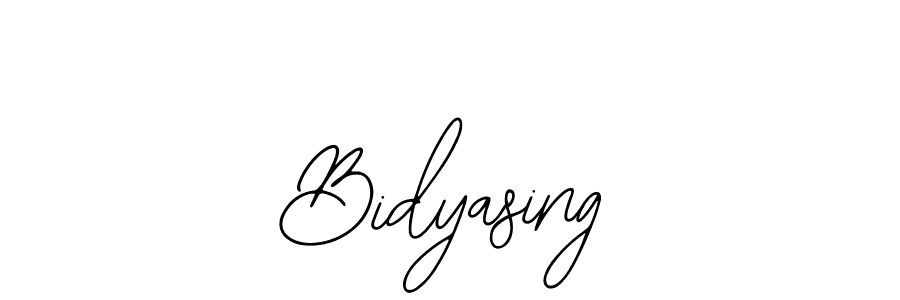 How to make Bidyasing signature? Bearetta-2O07w is a professional autograph style. Create handwritten signature for Bidyasing name. Bidyasing signature style 12 images and pictures png