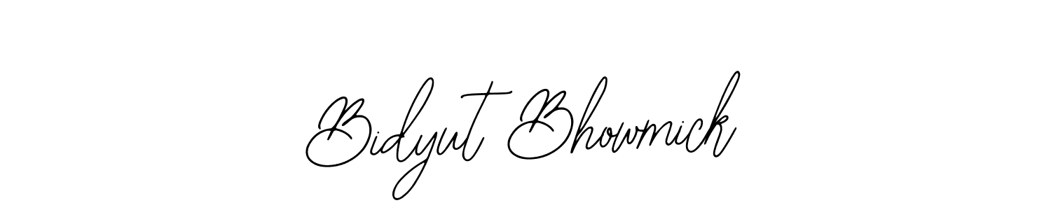 How to make Bidyut Bhowmick signature? Bearetta-2O07w is a professional autograph style. Create handwritten signature for Bidyut Bhowmick name. Bidyut Bhowmick signature style 12 images and pictures png