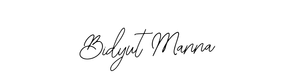 You should practise on your own different ways (Bearetta-2O07w) to write your name (Bidyut Manna) in signature. don't let someone else do it for you. Bidyut Manna signature style 12 images and pictures png