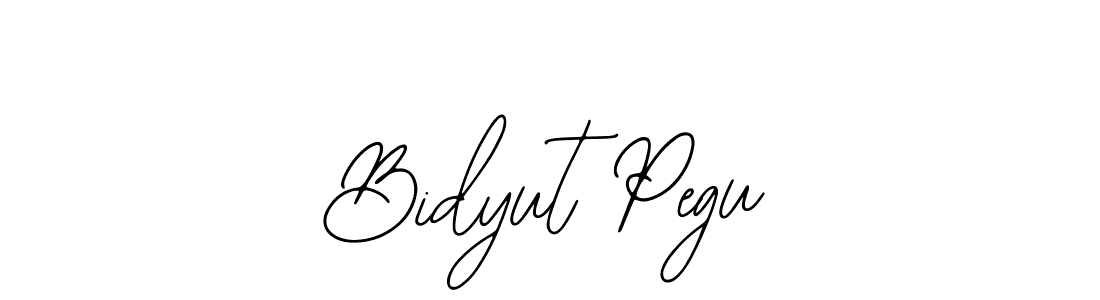 Also we have Bidyut Pegu name is the best signature style. Create professional handwritten signature collection using Bearetta-2O07w autograph style. Bidyut Pegu signature style 12 images and pictures png