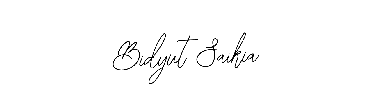 Make a beautiful signature design for name Bidyut Saikia. With this signature (Bearetta-2O07w) style, you can create a handwritten signature for free. Bidyut Saikia signature style 12 images and pictures png