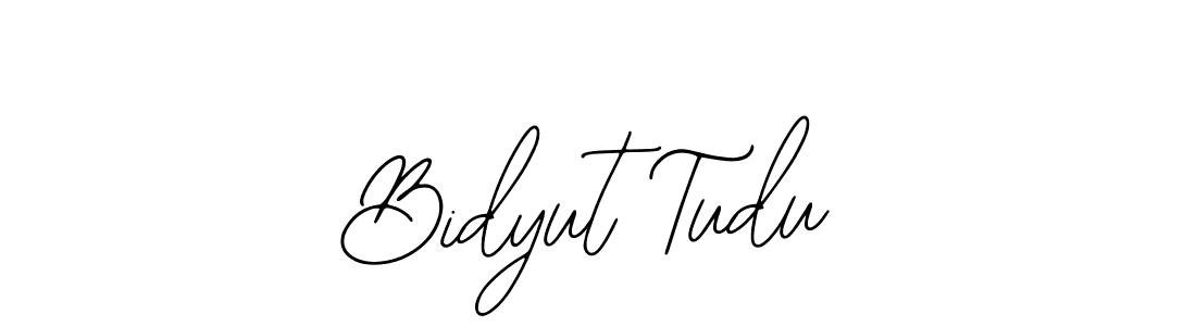 How to make Bidyut Tudu signature? Bearetta-2O07w is a professional autograph style. Create handwritten signature for Bidyut Tudu name. Bidyut Tudu signature style 12 images and pictures png