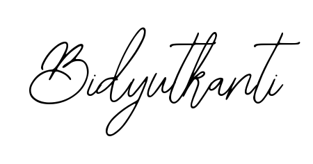 Designed for modern professionals: Bidyutkanti name signature crafted with Bearetta-2O07w script. Ready for digital PDF workflows. Bidyutkanti signature style 12 images and pictures png