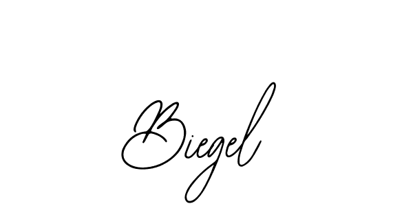 Use a signature maker to create a handwritten signature online. With this signature software, you can design (Bearetta-2O07w) your own signature for name Biegel. Biegel signature style 12 images and pictures png
