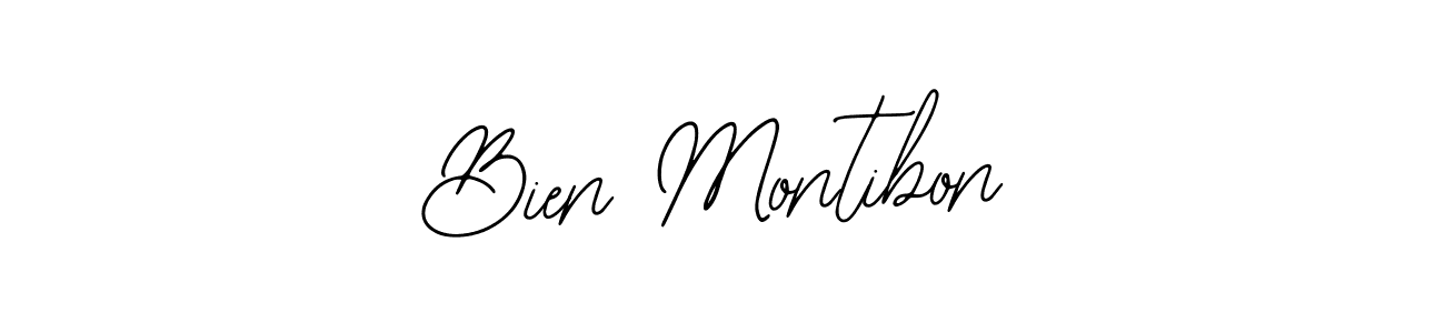 Make a beautiful signature design for name Bien Montibon. With this signature (Bearetta-2O07w) style, you can create a handwritten signature for free. Bien Montibon signature style 12 images and pictures png