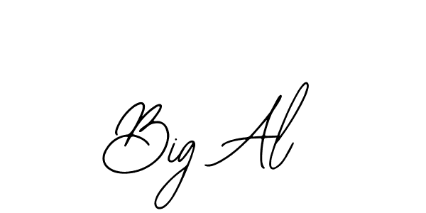 Also You can easily find your signature by using the search form. We will create Big Al name handwritten signature images for you free of cost using Bearetta-2O07w sign style. Big Al signature style 12 images and pictures png