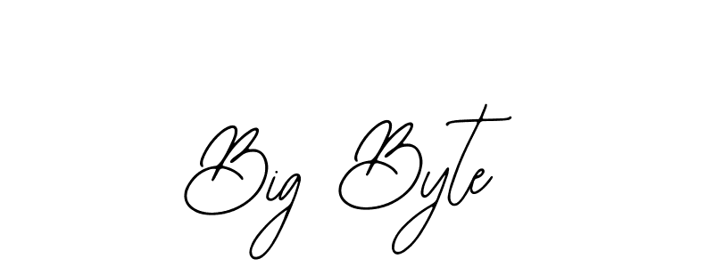 Best and Professional Signature Style for Big Byte. Bearetta-2O07w Best Signature Style Collection. Big Byte signature style 12 images and pictures png