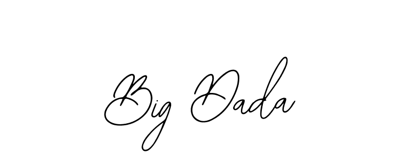 You should practise on your own different ways (Bearetta-2O07w) to write your name (Big Dada) in signature. don't let someone else do it for you. Big Dada signature style 12 images and pictures png