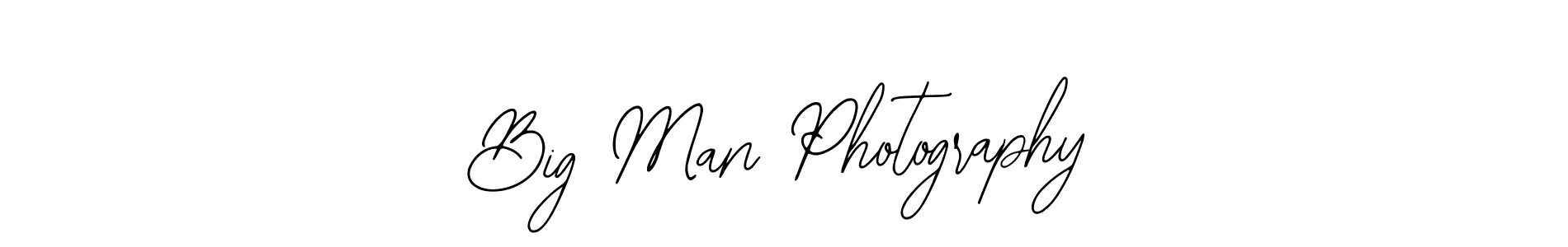It looks lik you need a new signature style for name Big Man Photography. Design unique handwritten (Bearetta-2O07w) signature with our free signature maker in just a few clicks. Big Man Photography signature style 12 images and pictures png