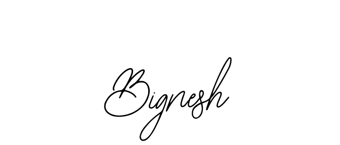 Create a beautiful signature design for name Bignesh. With this signature (Bearetta-2O07w) fonts, you can make a handwritten signature for free. Bignesh signature style 12 images and pictures png