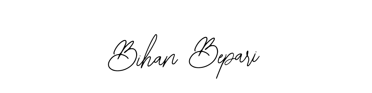 Similarly Bearetta-2O07w is the best handwritten signature design. Signature creator online .You can use it as an online autograph creator for name Bihan Bepari. Bihan Bepari signature style 12 images and pictures png
