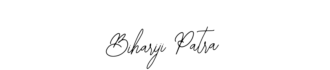 if you are searching for the best signature style for your name Bihariji Patra. so please give up your signature search. here we have designed multiple signature styles  using Bearetta-2O07w. Bihariji Patra signature style 12 images and pictures png