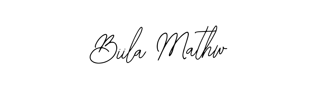 How to Draw Biila Mathw signature style? Bearetta-2O07w is a latest design signature styles for name Biila Mathw. Biila Mathw signature style 12 images and pictures png