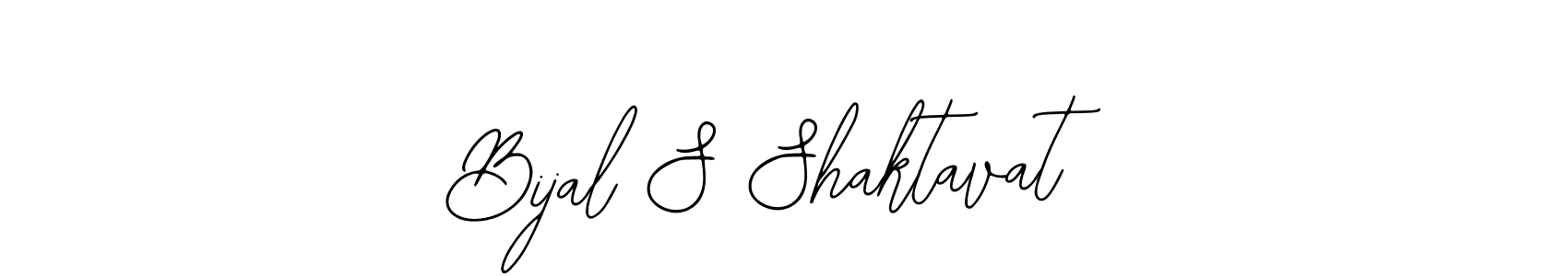 Make a beautiful signature design for name Bijal S Shaktavat. With this signature (Bearetta-2O07w) style, you can create a handwritten signature for free. Bijal S Shaktavat signature style 12 images and pictures png