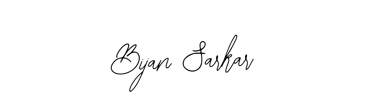 How to make Bijan Sarkar name signature. Use Bearetta-2O07w style for creating short signs online. This is the latest handwritten sign. Bijan Sarkar signature style 12 images and pictures png