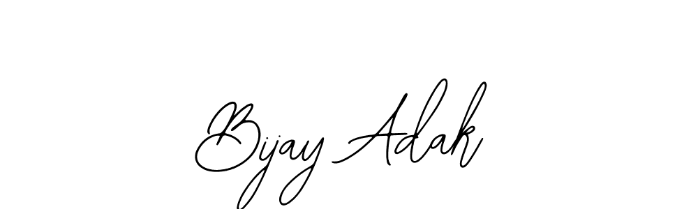 Create a beautiful signature design for name Bijay Adak. With this signature (Bearetta-2O07w) fonts, you can make a handwritten signature for free. Bijay Adak signature style 12 images and pictures png