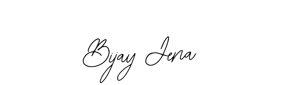 How to make Bijay Jena name signature. Use Bearetta-2O07w style for creating short signs online. This is the latest handwritten sign. Bijay Jena signature style 12 images and pictures png