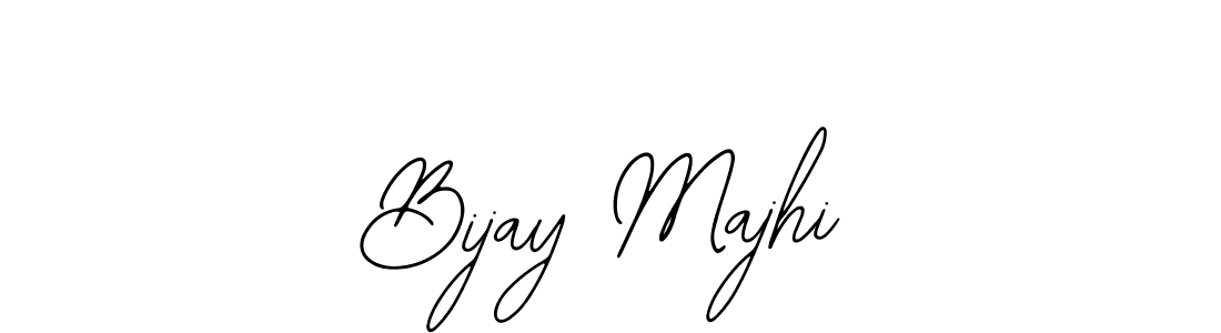 How to make Bijay Majhi name signature. Use Bearetta-2O07w style for creating short signs online. This is the latest handwritten sign. Bijay Majhi signature style 12 images and pictures png