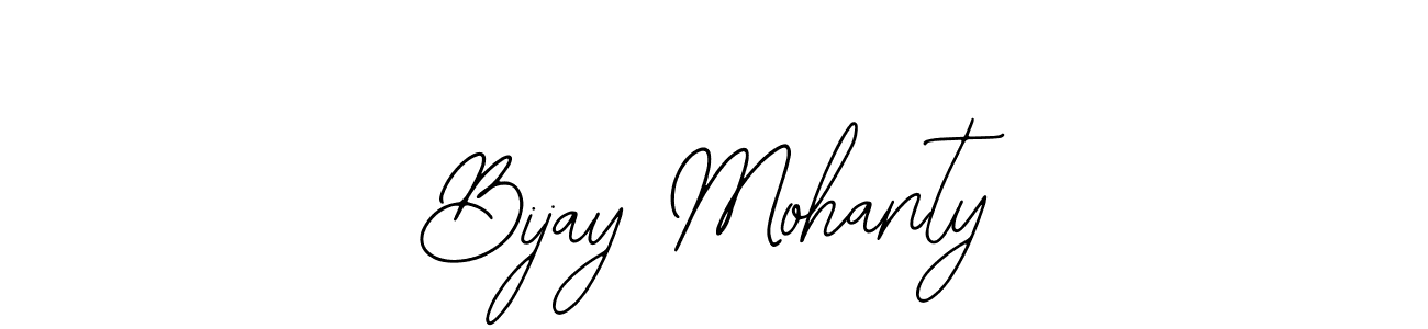 The best way (Bearetta-2O07w) to make a short signature is to pick only two or three words in your name. The name Bijay Mohanty include a total of six letters. For converting this name. Bijay Mohanty signature style 12 images and pictures png