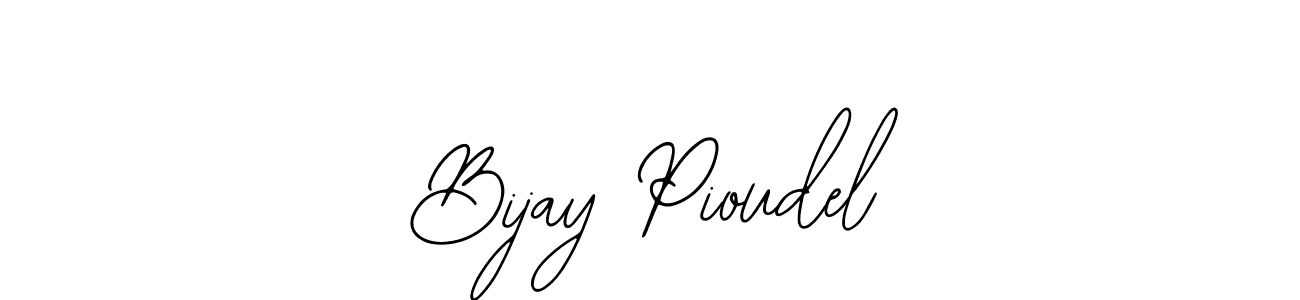 Make a beautiful signature design for name Bijay Pioudel. Use this online signature maker to create a handwritten signature for free. Bijay Pioudel signature style 12 images and pictures png
