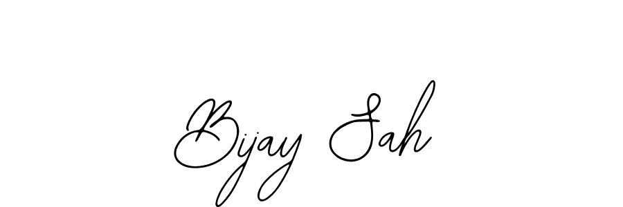 Make a beautiful signature design for name Bijay Sah. With this signature (Bearetta-2O07w) style, you can create a handwritten signature for free. Bijay Sah signature style 12 images and pictures png