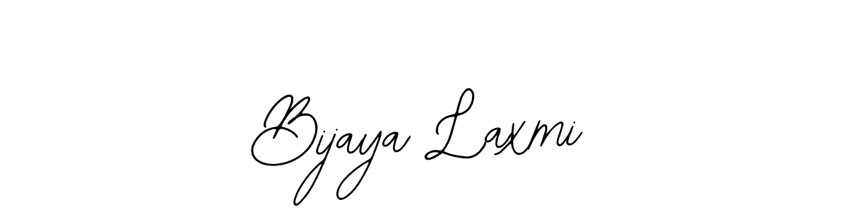 Use a signature maker to create a handwritten signature online. With this signature software, you can design (Bearetta-2O07w) your own signature for name Bijaya Laxmi. Bijaya Laxmi signature style 12 images and pictures png