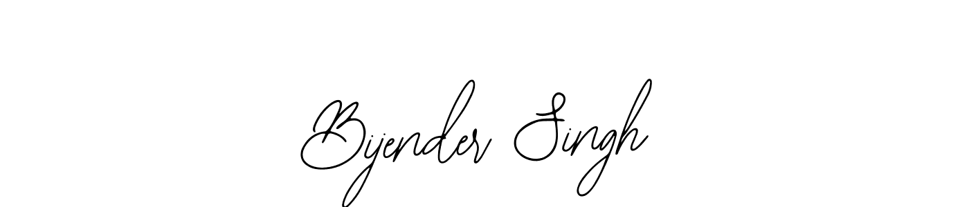Bijender Singh stylish signature style. Best Handwritten Sign (Bearetta-2O07w) for my name. Handwritten Signature Collection Ideas for my name Bijender Singh. Bijender Singh signature style 12 images and pictures png
