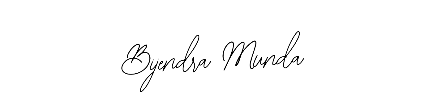 How to make Bijendra Munda signature? Bearetta-2O07w is a professional autograph style. Create handwritten signature for Bijendra Munda name. Bijendra Munda signature style 12 images and pictures png