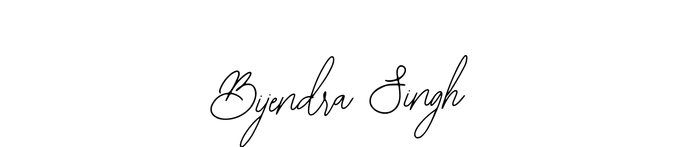 Design your own signature with our free online signature maker. With this signature software, you can create a handwritten (Bearetta-2O07w) signature for name Bijendra Singh. Bijendra Singh signature style 12 images and pictures png