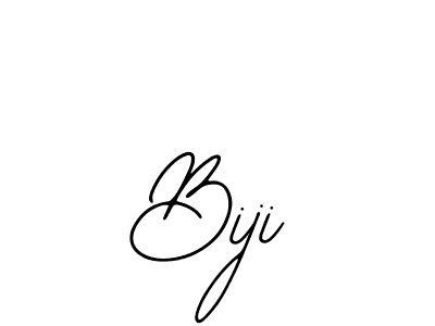 How to make Biji name signature. Use Bearetta-2O07w style for creating short signs online. This is the latest handwritten sign. Biji signature style 12 images and pictures png