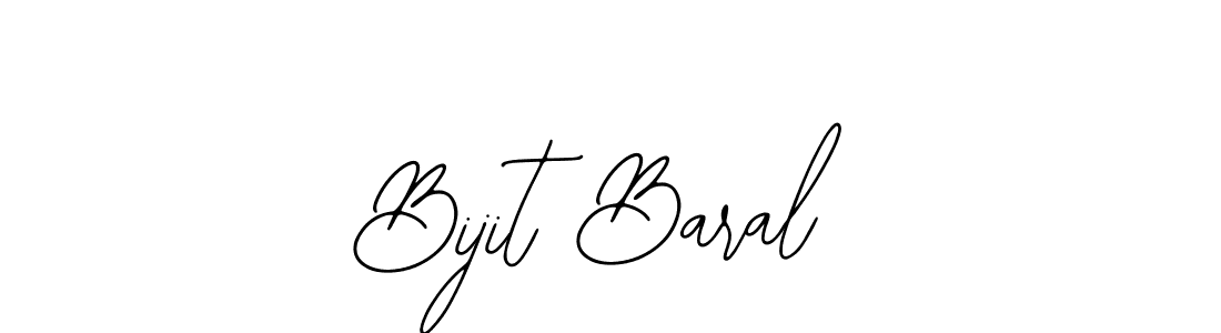 if you are searching for the best signature style for your name Bijit Baral. so please give up your signature search. here we have designed multiple signature styles  using Bearetta-2O07w. Bijit Baral signature style 12 images and pictures png