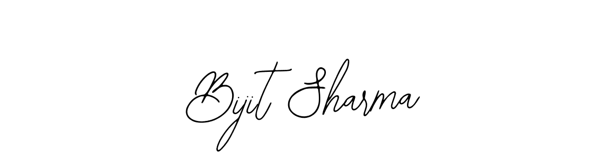 Make a beautiful signature design for name Bijit Sharma. Use this online signature maker to create a handwritten signature for free. Bijit Sharma signature style 12 images and pictures png