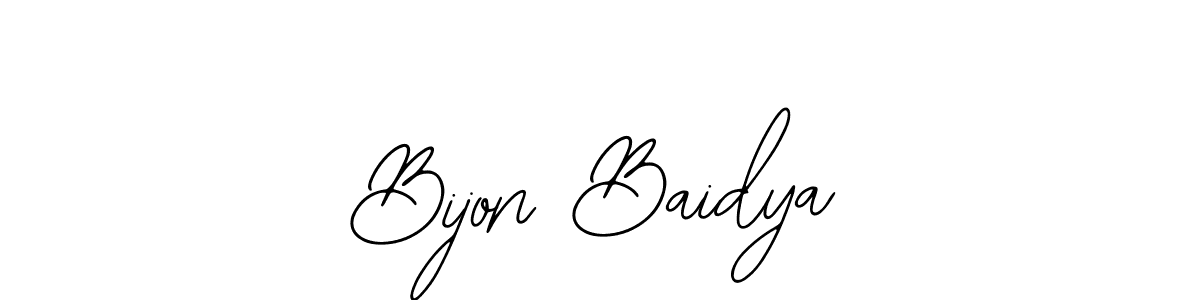 How to Draw Bijon Baidya signature style? Bearetta-2O07w is a latest design signature styles for name Bijon Baidya. Bijon Baidya signature style 12 images and pictures png