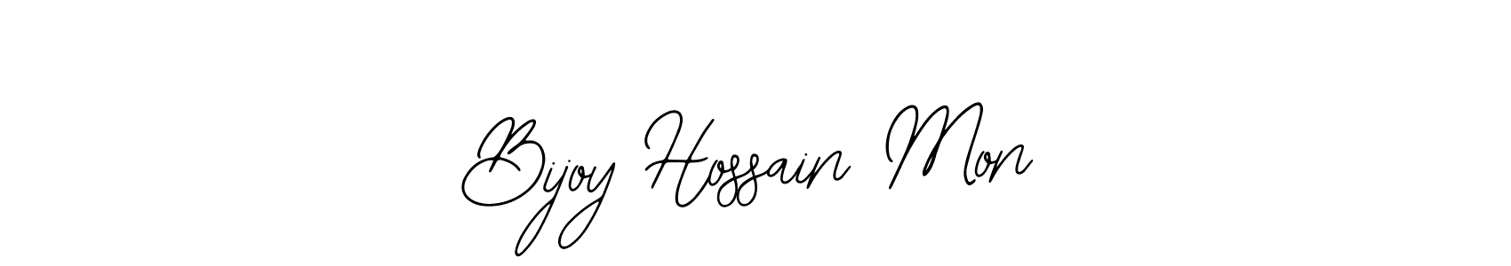 Design your own signature with our free online signature maker. With this signature software, you can create a handwritten (Bearetta-2O07w) signature for name Bijoy Hossain Mon. Bijoy Hossain Mon signature style 12 images and pictures png