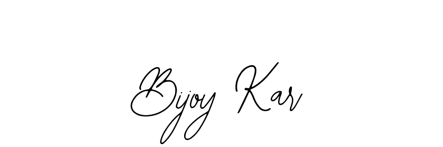 The best way (Bearetta-2O07w) to make a short signature is to pick only two or three words in your name. The name Bijoy Kar include a total of six letters. For converting this name. Bijoy Kar signature style 12 images and pictures png