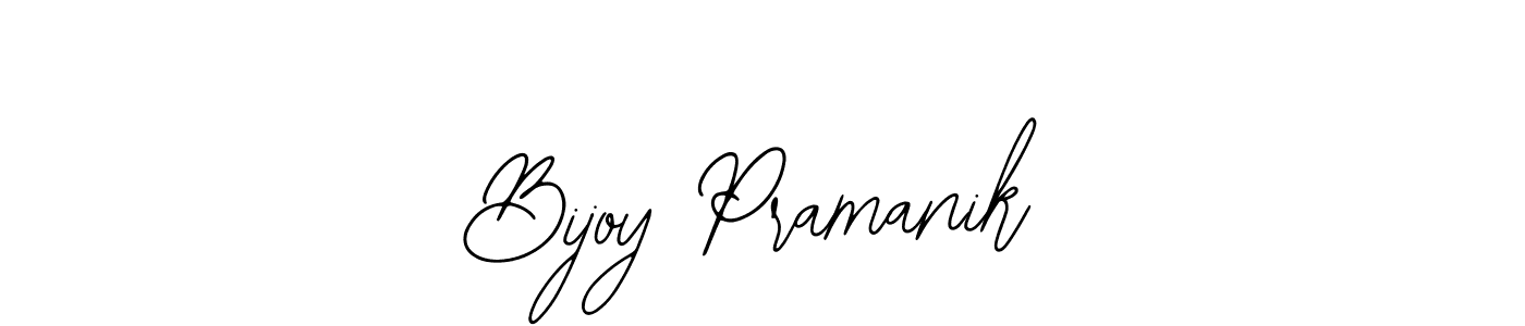 Also we have Bijoy Pramanik name is the best signature style. Create professional handwritten signature collection using Bearetta-2O07w autograph style. Bijoy Pramanik signature style 12 images and pictures png