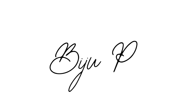 Similarly Bearetta-2O07w is the best handwritten signature design. Signature creator online .You can use it as an online autograph creator for name Biju P. Biju P signature style 12 images and pictures png