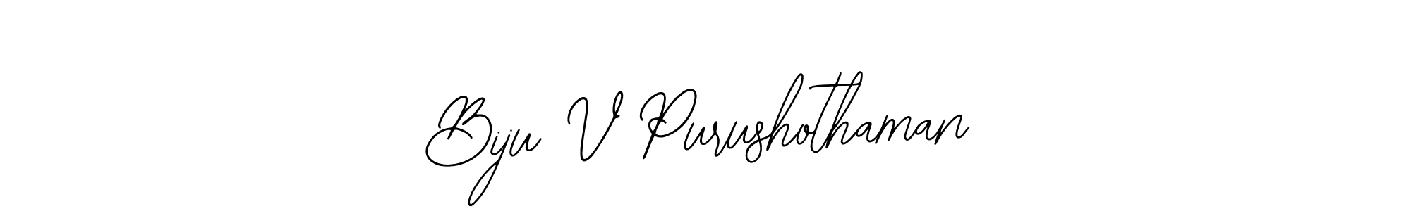 How to Draw Biju V Purushothaman signature style? Bearetta-2O07w is a latest design signature styles for name Biju V Purushothaman. Biju V Purushothaman signature style 12 images and pictures png