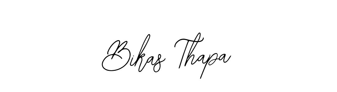 Bikas Thapa stylish signature style. Best Handwritten Sign (Bearetta-2O07w) for my name. Handwritten Signature Collection Ideas for my name Bikas Thapa. Bikas Thapa signature style 12 images and pictures png