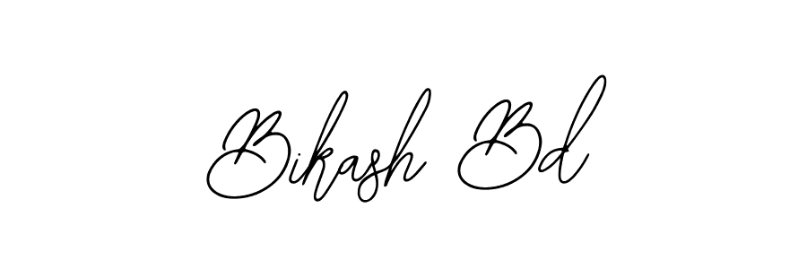 Use a signature maker to create a handwritten signature online. With this signature software, you can design (Bearetta-2O07w) your own signature for name Bikash Bd. Bikash Bd signature style 12 images and pictures png