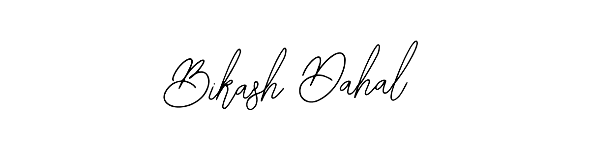 Bikash Dahal stylish signature style. Best Handwritten Sign (Bearetta-2O07w) for my name. Handwritten Signature Collection Ideas for my name Bikash Dahal. Bikash Dahal signature style 12 images and pictures png