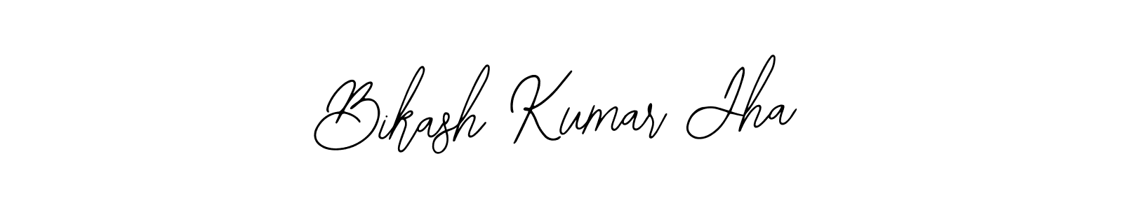 How to make Bikash Kumar Jha signature? Bearetta-2O07w is a professional autograph style. Create handwritten signature for Bikash Kumar Jha name. Bikash Kumar Jha signature style 12 images and pictures png