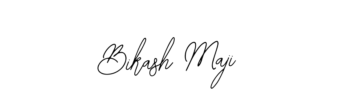 Design your own signature with our free online signature maker. With this signature software, you can create a handwritten (Bearetta-2O07w) signature for name Bikash Maji. Bikash Maji signature style 12 images and pictures png